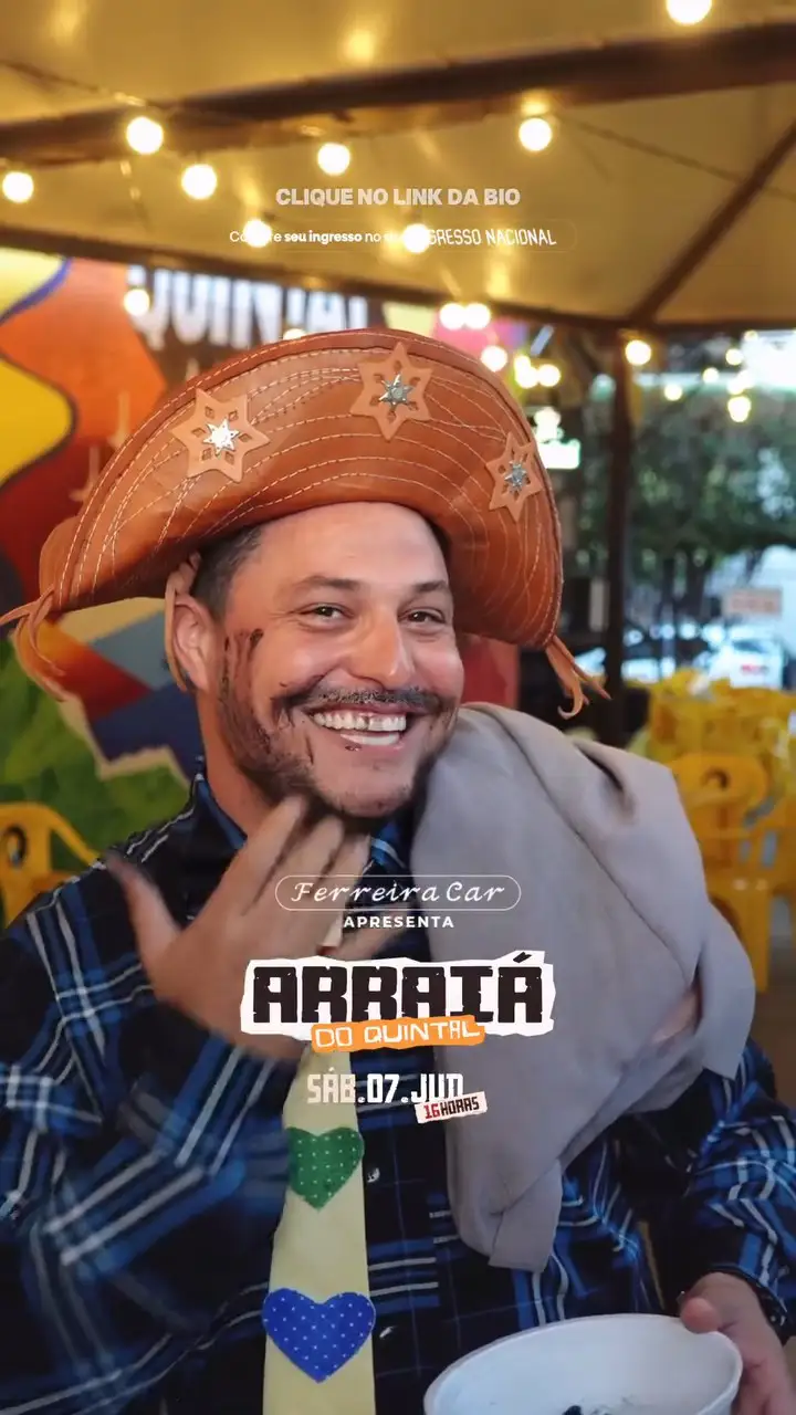 Chamada Arraiá