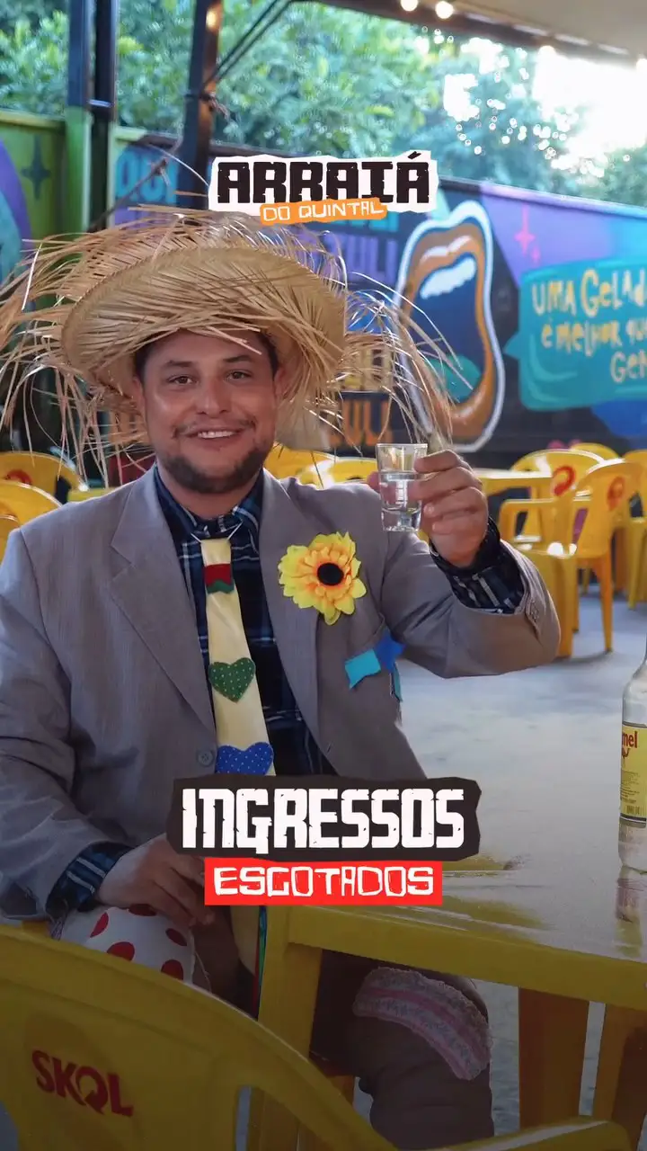 Chamada Arraiá